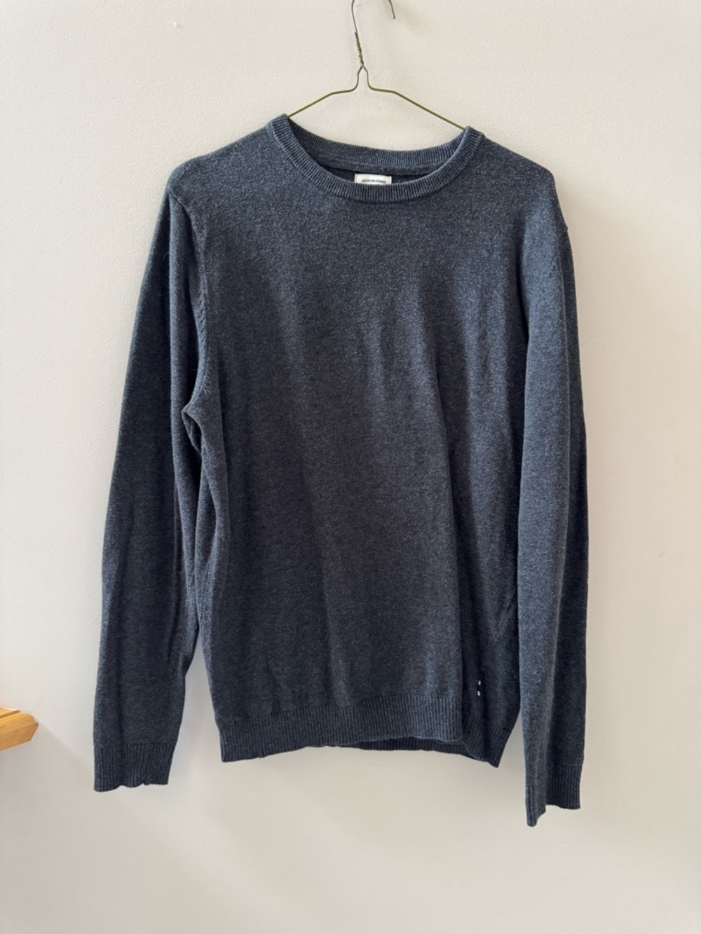 Jack & Jones Men's Crewneck Sweater - Charcoal
